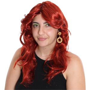 I Love Fancy Dress Abba Auburn Red Wig - 70's Pop Icon Wig - Pack of 1 I Love Fancy Dress Abba Auburn Red Wig - 70's Pop Icon Wig - Pack of 1