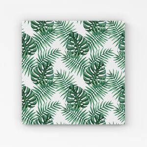 WRT Ltd Watercolour Tropical Leaves Canvas - Extra Large 40" x 40" WRT Ltd Watercolour Tropical Leaves Canvas - Extra Large 40" x 40"