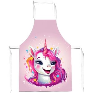 WRT Ltd Happy Unicorn Splashart Apron - Children WRT Ltd Happy Unicorn Splashart Apron - Children