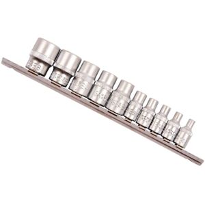 XS-Stock.com Ltd Amtech 10 Piece Female Torx Socket Set Chrome XS-Stock.com Ltd Amtech 10 Piece Female Torx Socket Set Chrome
