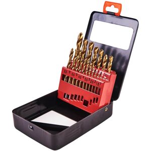 XS-Stock.com Ltd Amtech 19 Piece Titanium Coated Drill Bit Set XS-Stock.com Ltd Amtech 19 Piece Titanium Coated Drill Bit Set