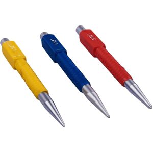 XS-Stock.com Ltd Amtech 3pc Centre Punch Colour Coded Set XS-Stock.com Ltd Amtech 3pc Centre Punch Colour Coded Set