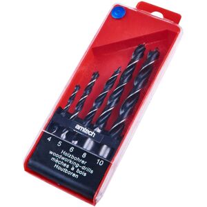 XS-Stock.com Ltd Amtech 5 Piece Wood Drill Bit Set XS-Stock.com Ltd Amtech 5 Piece Wood Drill Bit Set