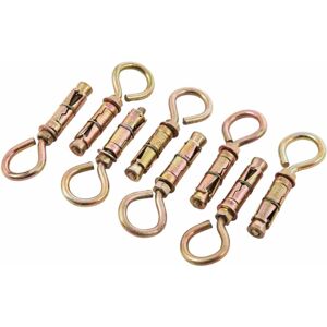 XS-Stock.com Ltd Amtech 8 Piece 6mm Closed Hook Bolt Set XS-Stock.com Ltd Amtech 8 Piece 6mm Closed Hook Bolt Set