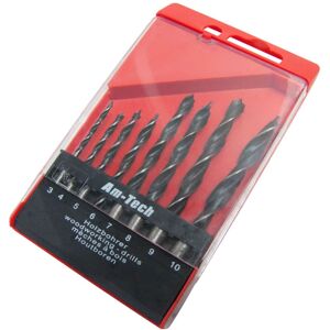 XS-Stock.com Ltd Amtech Wood Drill Bit Set 8 Piece XS-Stock.com Ltd Amtech Wood Drill Bit Set 8 Piece