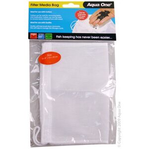 Real Aquatics Aqua One Filter Media Bags Medium 16 x 12cm Packs of 1, 3 or 5 - Single (1) Real Aquatics Aqua One Filter Media Bags Medium 16 x 12cm Packs of 1, 3 or 5 - Single (1)