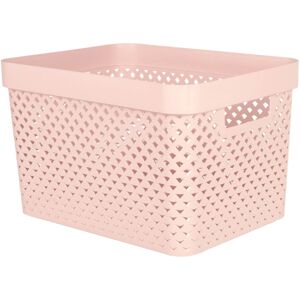 XS-Stock.com Ltd Curver Pure Home Storage Basket Plastic Box Crafts Office Tidy - Pink - 11L XS-Stock.com Ltd Curver Pure Home Storage Basket Plastic Box Crafts Office Tidy - Pink - 11L