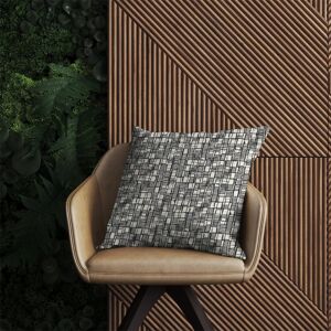 WRT Ltd Irregular Sketched Block Textured Outdoor Cushion - 60cm x 60cm WRT Ltd Irregular Sketched Block Textured Outdoor Cushion - 60cm x 60cm