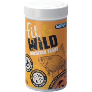 Real Aquatics Fit & Wild Goldfish Flakes - 18/45g - 45g Real Aquatics Fit & Wild Goldfish Flakes - 18/45g - 45g