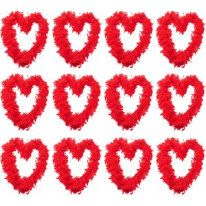 I Love Fancy Dress Red Feather Boa - Fluffy Accessory for Glamour - Pack of 12 - 65g I Love Fancy Dress Red Feather Boa - Fluffy Accessory for Glamour - Pack of 12 - 65g
