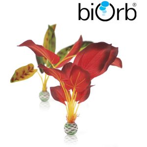 Real Aquatics BiOrb Silk Plant Set Green & Red Large Pk of 2 46102 Real Aquatics BiOrb Silk Plant Set Green & Red Large Pk of 2 46102