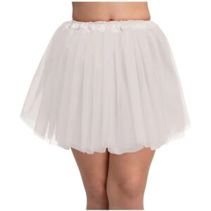 XS-Stock.com Ltd Adults Tutu Long Ballet Skirt Satin Waistband Fancy Dress 43cm - White XS-Stock.com Ltd Adults Tutu Long Ballet Skirt Satin Waistband Fancy Dress 43cm - White