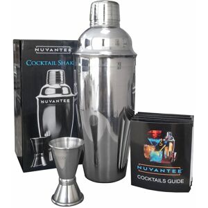 XS-Stock.com Ltd Nuvantee 3 Piece Cocktail Shaker Set Stainless Steel 700ml XS-Stock.com Ltd Nuvantee 3 Piece Cocktail Shaker Set Stainless Steel 700ml