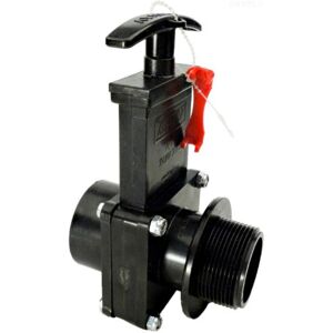 Real Aquatics Valterra Solvent Weld Pipe Slide Valve Gate Female to Male 1.5" Real Aquatics Valterra Solvent Weld Pipe Slide Valve Gate Female to Male 1.5"