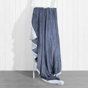 XS-Stock.com Ltd Hodge & Hodge Luxury Sherpa Flannel Blanket 150 x 200cm - Blue XS-Stock.com Ltd Hodge & Hodge Luxury Sherpa Flannel Blanket 150 x 200cm - Blue