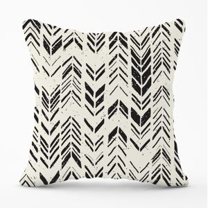 WRT Ltd Hand Drawn Chevron Pattern Cushions - 45cm x 45cm WRT Ltd Hand Drawn Chevron Pattern Cushions - 45cm x 45cm
