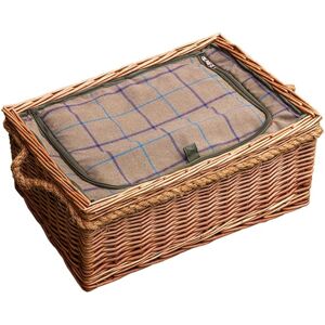 Red Hamper Cheltenham Wicker Picnic Basket with Fitted Cooler Red Hamper Cheltenham Wicker Picnic Basket with Fitted Cooler