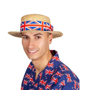 XS-Stock.com Ltd Classic Boater Hat GB Flag Fancy Dress Sports Royal Party XS-Stock.com Ltd Classic Boater Hat GB Flag Fancy Dress Sports Royal Party