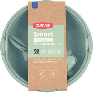 XS-Stock.com Ltd Curver Lunch to Go Kit With Cutlery Round Food Storage 1.0L XS-Stock.com Ltd Curver Lunch to Go Kit With Cutlery Round Food Storage 1.0L