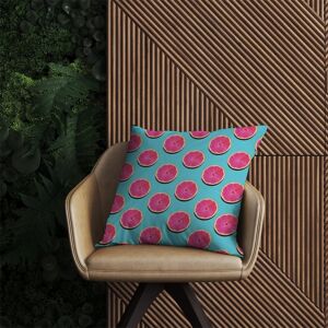 WRT Ltd Fruity Pattern Of Pink Grapefruit Outdoor Cushion - 60cm x 60cm WRT Ltd Fruity Pattern Of Pink Grapefruit Outdoor Cushion - 60cm x 60cm