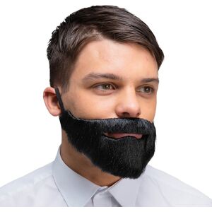XS-Stock.com Ltd Deluxe Realistic Beard Moustache Facial Hair Adults Fancy Dress - Black XS-Stock.com Ltd Deluxe Realistic Beard Moustache Facial Hair Adults Fancy Dress - Black