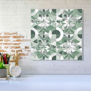 WRT Ltd Geometric Pastel Green Canvas - Large 30" x 30" WRT Ltd Geometric Pastel Green Canvas - Large 30" x 30"