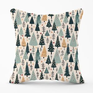 WRT Ltd Boho Inspired Christmas Tree Pattern Outdoor Cushion - 45cm x 45cm WRT Ltd Boho Inspired Christmas Tree Pattern Outdoor Cushion - 45cm x 45cm
