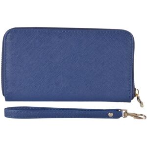 XS-Stock.com Ltd Womens Purse Classic Britt Faux Leather Clip On Wrist Strap - Blue XS-Stock.com Ltd Womens Purse Classic Britt Faux Leather Clip On Wrist Strap - Blue