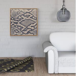 WRT Ltd Snake Skin Framed Canvas - 16" x 16" - Pine WRT Ltd Snake Skin Framed Canvas - 16" x 16" - Pine