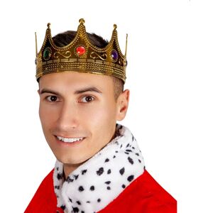 XS-Stock.com Ltd Deluxe King & Queen Crown Gold Jewels Royal Fancy Dress XS-Stock.com Ltd Deluxe King & Queen Crown Gold Jewels Royal Fancy Dress