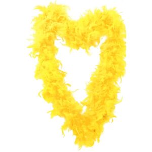 I Love Fancy Dress Yellow Feather Boa - Bright Accessory - 80g - Single I Love Fancy Dress Yellow Feather Boa - Bright Accessory - 80g - Single