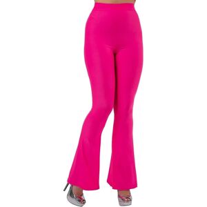 XS-Stock.com Ltd Womens Retro Flares 70s Bottom Disco Trousers Fancy Dress - Hot Pink - M/L XS-Stock.com Ltd Womens Retro Flares 70s Bottom Disco Trousers Fancy Dress - Hot Pink - M/L