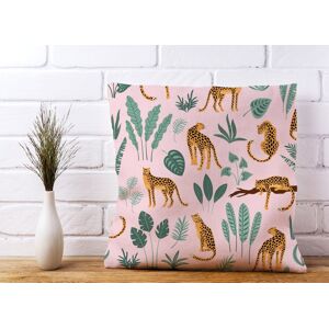 WRT Ltd Hand Drawn Leopards Cushions - 60cm x 60cm WRT Ltd Hand Drawn Leopards Cushions - 60cm x 60cm