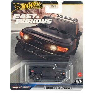 XS-Stock.com Ltd Hot Wheels Premium Fast & Furious Car Die-Cast Vehicle 1:64 Scale - 5/5 Toyota FJ Cruiser XS-Stock.com Ltd Hot Wheels Premium Fast & Furious Car Die-Cast Vehicle 1:64 Scale - 5/5 Toyota FJ Cruiser