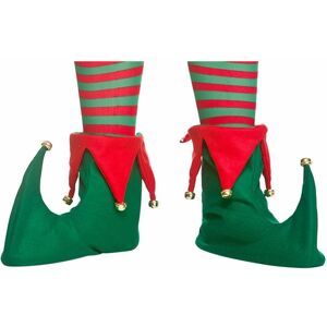 XS-Stock.com Ltd Elf Boots Adults Christmas Fancy Dress Soft Shoe One Size XS-Stock.com Ltd Elf Boots Adults Christmas Fancy Dress Soft Shoe One Size