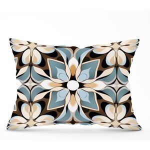 WRT Ltd Beige And Brown Abstract Pattern Cushions - 33cm x 48cm WRT Ltd Beige And Brown Abstract Pattern Cushions - 33cm x 48cm
