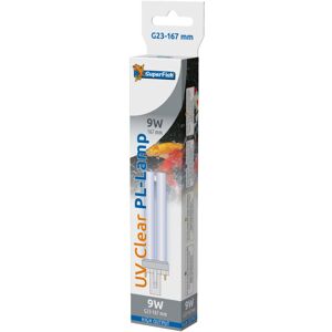Real Aquatics SuperFish Replacement UV Bulbs UVC Lamps G23 2 Pin 9w Real Aquatics SuperFish Replacement UV Bulbs UVC Lamps G23 2 Pin 9w
