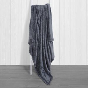 XS-Stock.com Ltd Shaggy Fleece Blanket With Lurex Sparkle Grey/White/Black - Dark Grey - 130 x 155cm XS-Stock.com Ltd Shaggy Fleece Blanket With Lurex Sparkle Grey/White/Black - Dark Grey - 130 x 155cm
