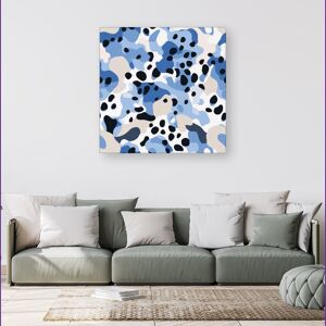 WRT Ltd Blue Camouflage Pattern Canvas - Small 10" x 10" WRT Ltd Blue Camouflage Pattern Canvas - Small 10" x 10"