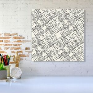 WRT Ltd Monochrome Distressted Pattern Canvas - Large 30" x 30" WRT Ltd Monochrome Distressted Pattern Canvas - Large 30" x 30"