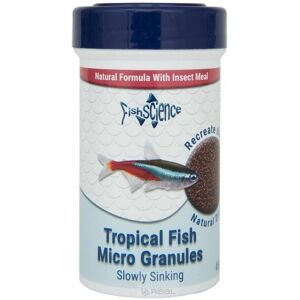 Real Aquatics FishScience Tropical Micro Granules 45g Fish Science Food Real Aquatics FishScience Tropical Micro Granules 45g Fish Science Food