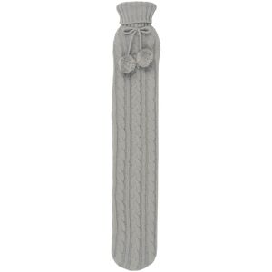 XS-Stock.com Ltd Hodge & Hodge 72cm Long Hot Water Bottle Knitted Cover 2L - Light Grey XS-Stock.com Ltd Hodge & Hodge 72cm Long Hot Water Bottle Knitted Cover 2L - Light Grey