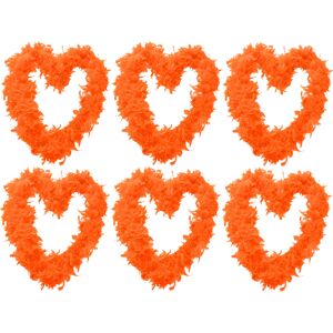 I Love Fancy Dress Orange Feather Boa - Vibrant Accessory - 65g - Pack of 6 I Love Fancy Dress Orange Feather Boa - Vibrant Accessory - 65g - Pack of 6