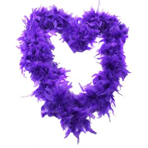 I Love Fancy Dress Purple Feather Boa - Elegant Accessory - 65g - Single I Love Fancy Dress Purple Feather Boa - Elegant Accessory - 65g - Single