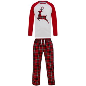 XS-Stock.com Ltd Kids Christmas Pyjama Set Reindeer/Stag Red Navy - Red/White - 11-12 XS-Stock.com Ltd Kids Christmas Pyjama Set Reindeer/Stag Red Navy - Red/White - 11-12