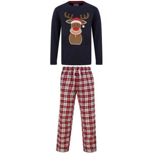 XS-Stock.com Ltd Kids Christmas Pyjama Set Rudolph Print Top Red Navy - Navy/Red - 7-8 XS-Stock.com Ltd Kids Christmas Pyjama Set Rudolph Print Top Red Navy - Navy/Red - 7-8