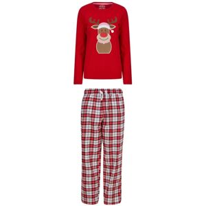 XS-Stock.com Ltd Kids Christmas Pyjama Set Rudolph Top Pink Red - Red/White - 9-10 XS-Stock.com Ltd Kids Christmas Pyjama Set Rudolph Top Pink Red - Red/White - 9-10