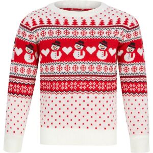 XS-Stock.com Ltd Kids Snowman Traditional Pattern Christmas Jumper - Red - 4-5 XS-Stock.com Ltd Kids Snowman Traditional Pattern Christmas Jumper - Red - 4-5