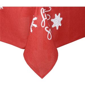 XS-Stock.com Ltd Let It Snow Fabric Tablecloths / Napkins Xmas Decoration - Red - 52 x 90" XS-Stock.com Ltd Let It Snow Fabric Tablecloths / Napkins Xmas Decoration - Red - 52 x 90"