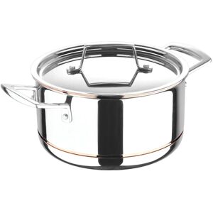 XS-Stock.com Ltd MasterPro 5CX Soup Pot With Lid Five Ply Stainless Steel 3.3L XS-Stock.com Ltd MasterPro 5CX Soup Pot With Lid Five Ply Stainless Steel 3.3L